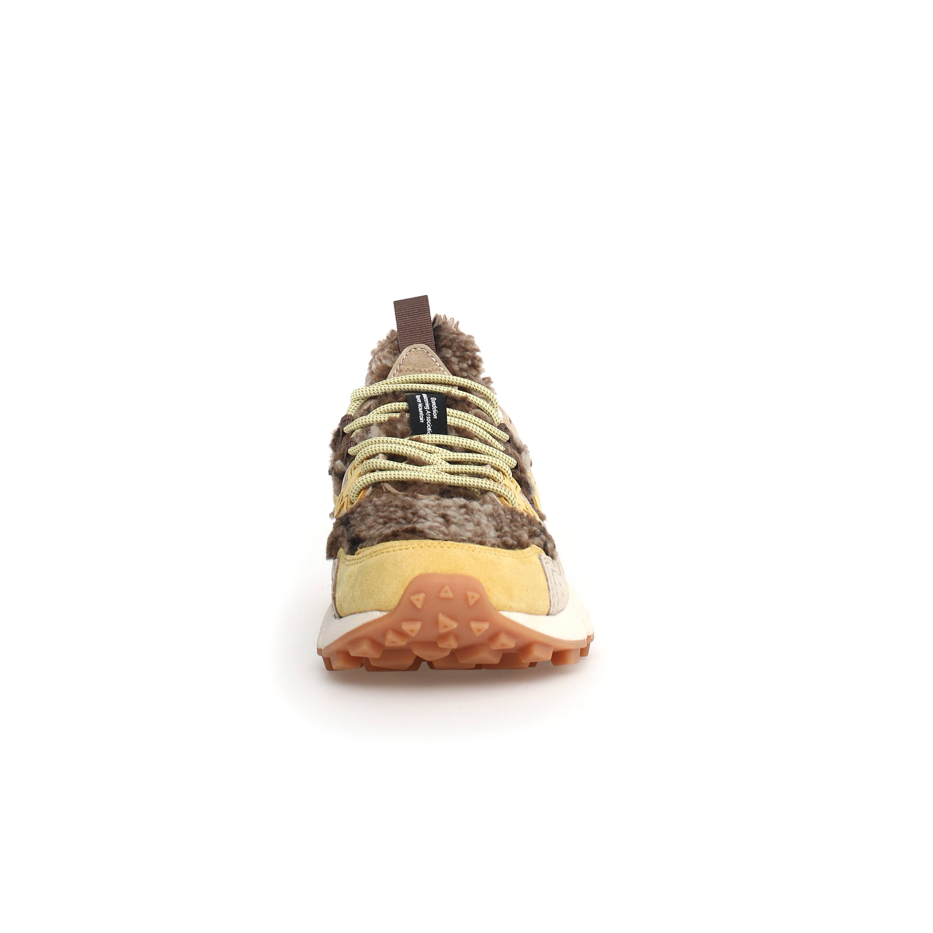 Sneaker FLOWER MOUNTAIN Yamano 3 Uni Teddy - Yellow/Beige