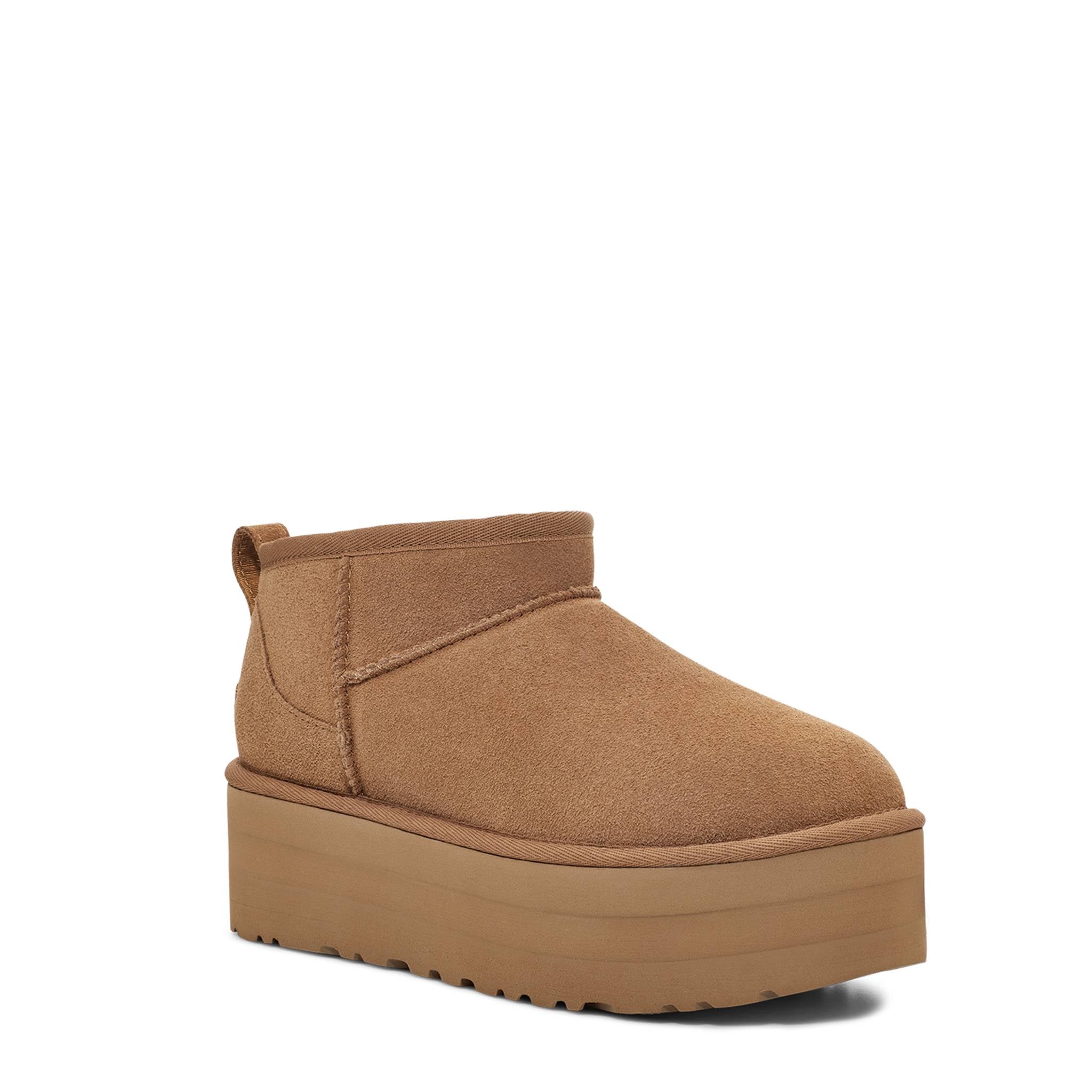 Stivaletto UGG CLASSIC ULTRA MINI PLATFORM 1135092 Chestnut
