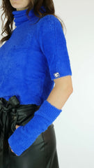 Pull manica corta e guanti GAELLE PARIS GBDP19551 - Bluette - Sergio Fabbri