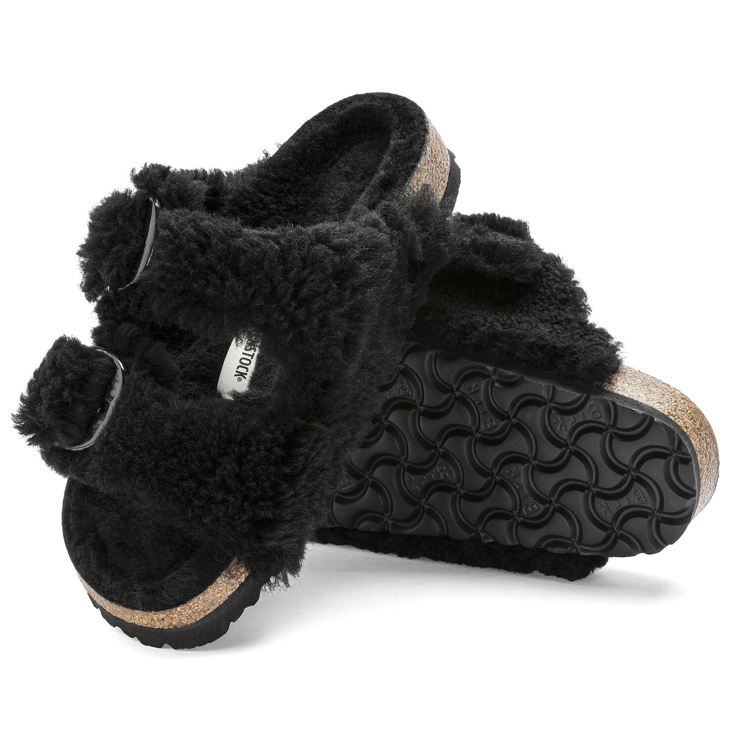 Slipper BIRKENSTOCK Arizona Big Buckle Shearling Teddy 1023105