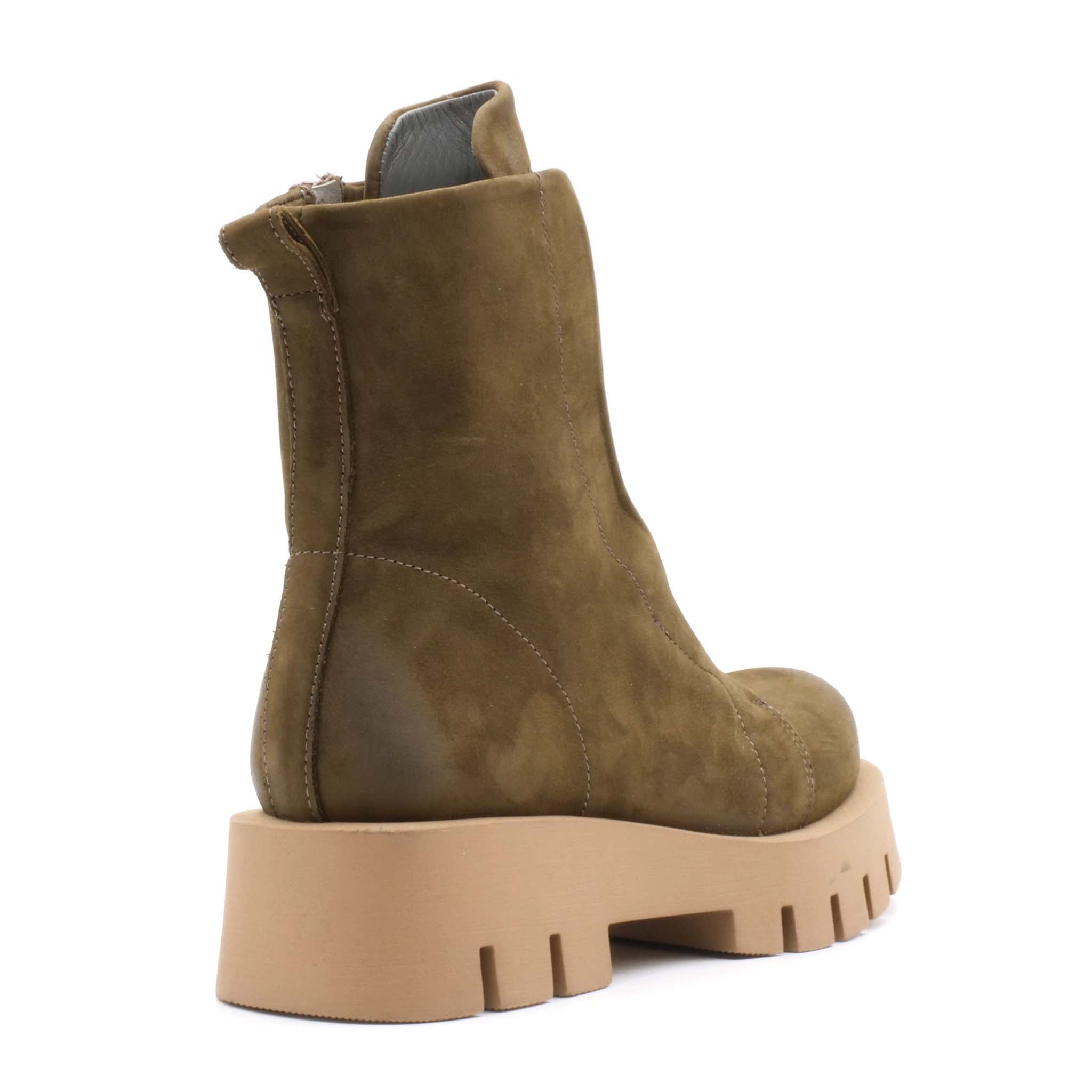 No lace combat boots top