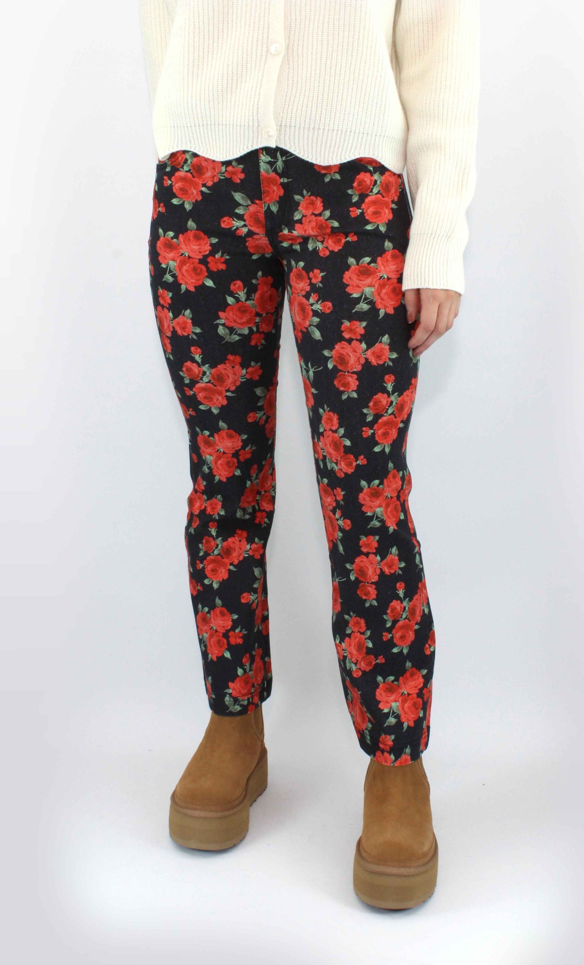 PRINT PANTA PAM ANIYE BY 181884 - RED ROSES