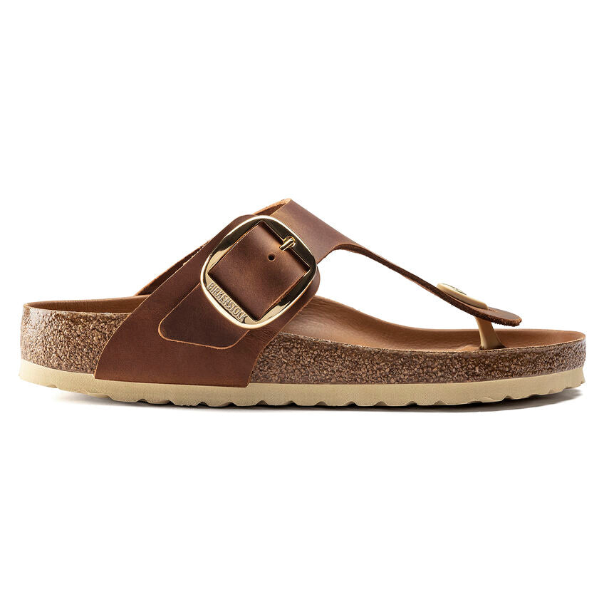 Ciabatta BIRKENSTOCK GIZEH BIG BUCKLE COGNAC - 1018745