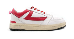 Sneaker HTC Starlight Vintage Low Woman - White/Red - Sergio Fabbri