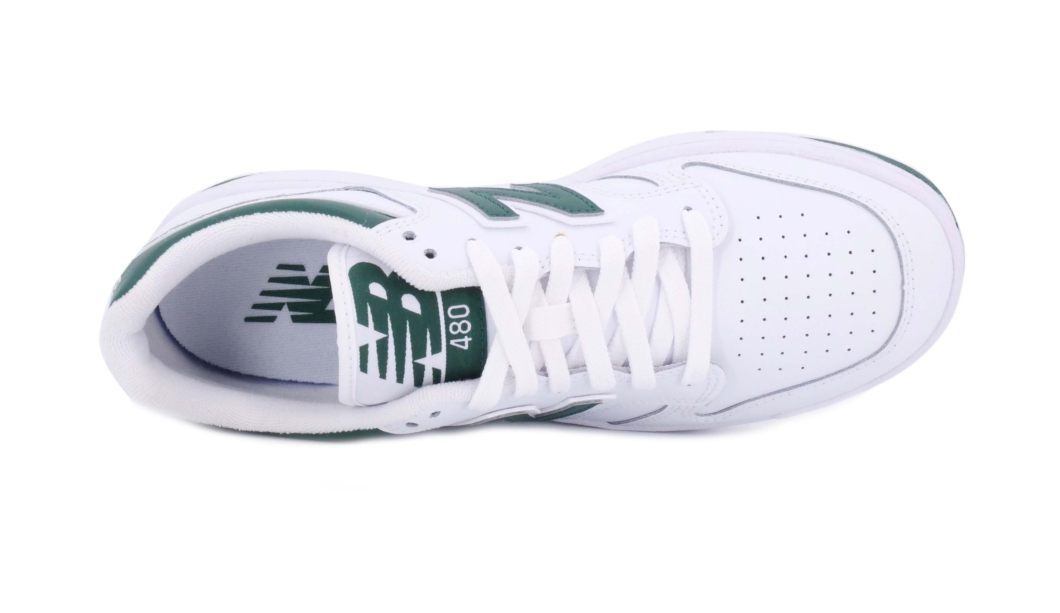 Sneaker NEW BALANCE BB480LNG - White/Green - Sergio Fabbri