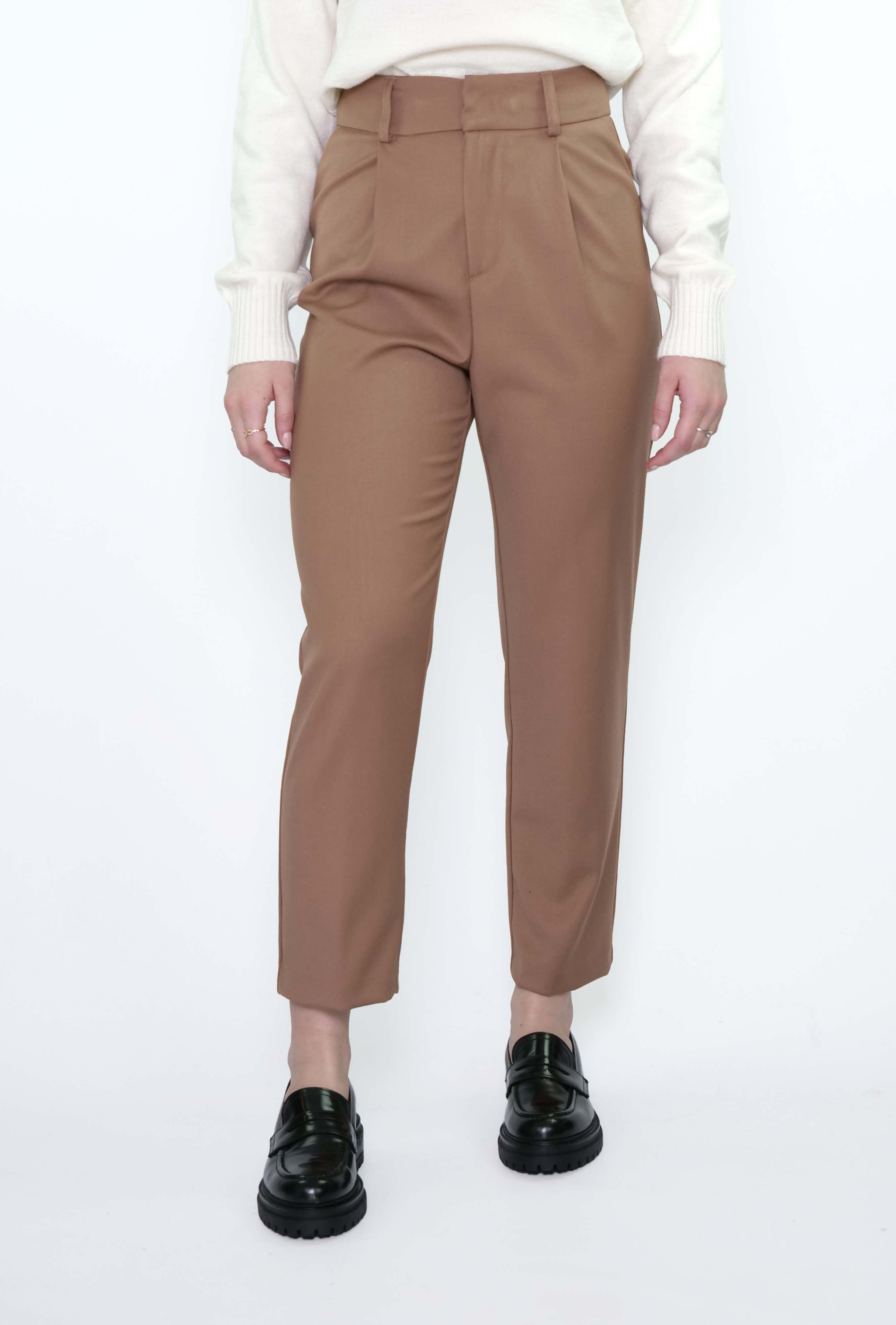 PANTALONE 7/8 BOY SO ALLURE D66027 - CAMEL - Sergio Fabbri