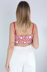 Top REVER ISOTTA A00263 V - Rosso