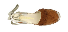 Shoe ESPADRILLAS Goddess ante/kemp whiskey/raw