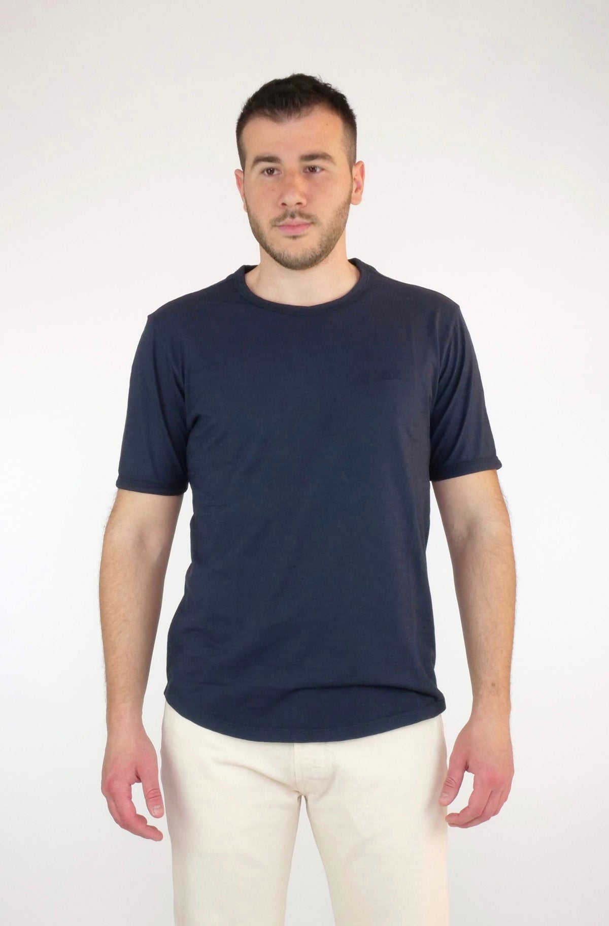 T-shirt SUN 68 T33115 - Navy - Sergio Fabbri