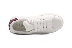 Sneaker GAELLE PARIS GBCD3075 Bianco/Bordeaux