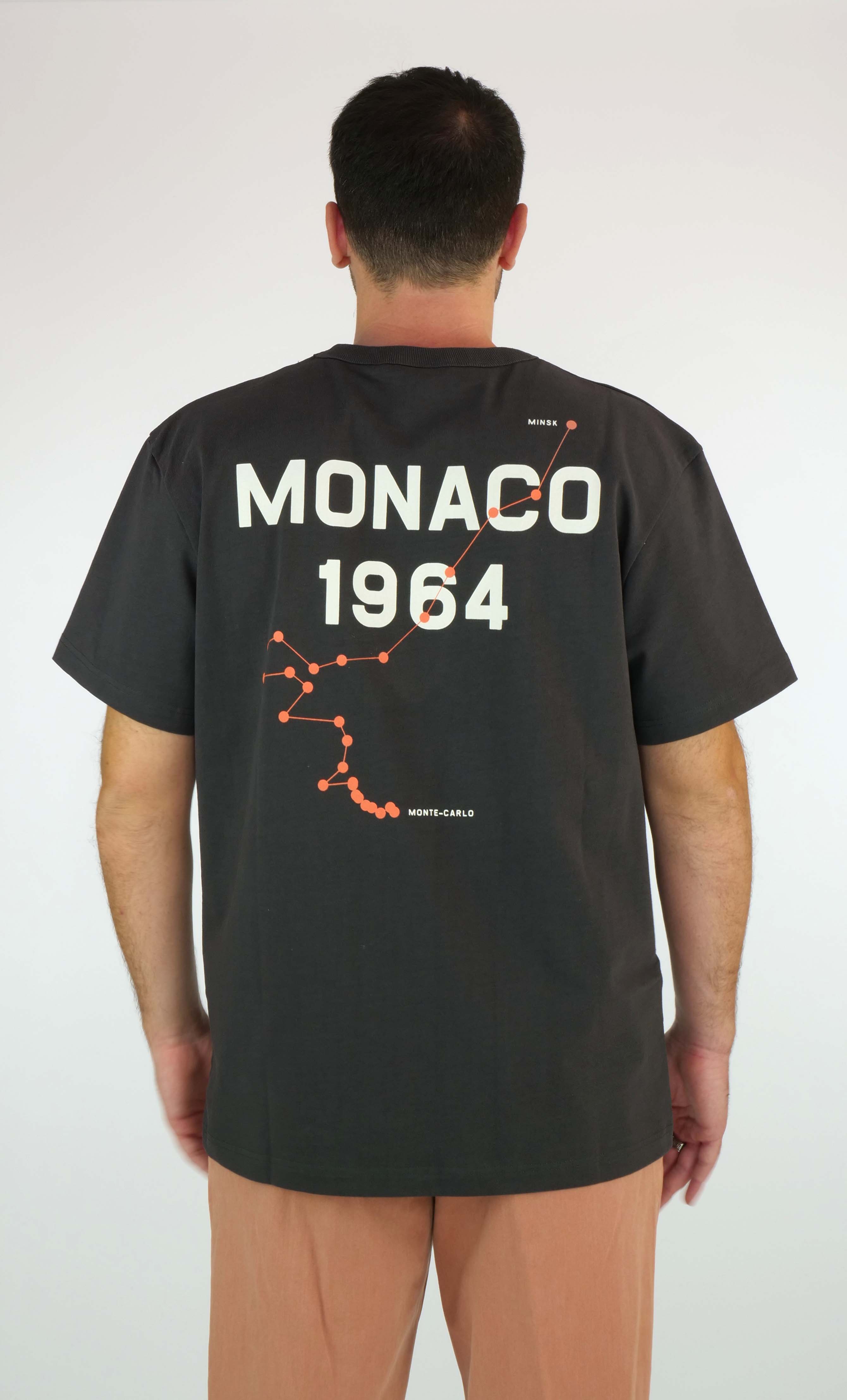 T-shirt DEUS EX MACHINA DMF231141B Monaco - Antracite