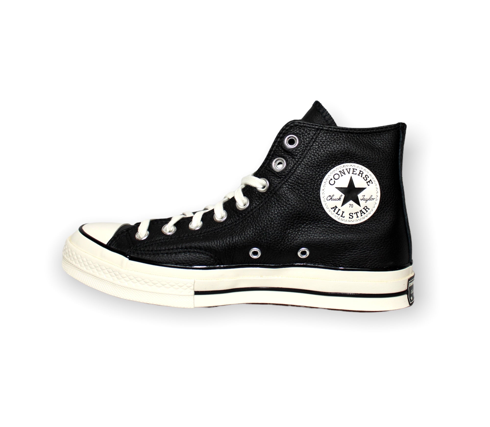 Chuck 70 Leather High-Top Sneakers