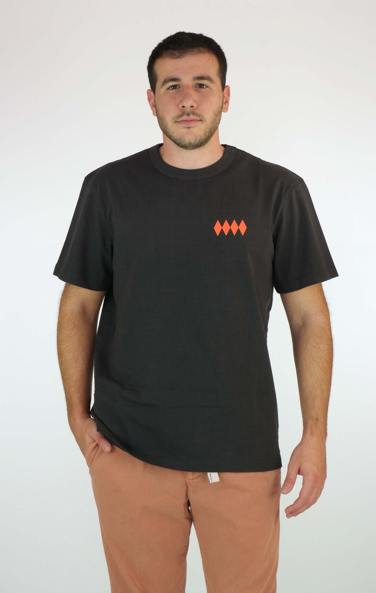 T-shirt DEUS EX MACHINA DMF231122A Biarritz Address - Antracite