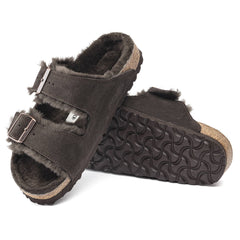 Ciabatta BIRKENSTOCK Arizona Shearling 1020528 Mocca - Sergio Fabbri