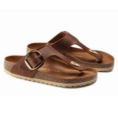 Ciabatta BIRKENSTOCK GIZEH BIG BUCKLE COGNAC - 1018745