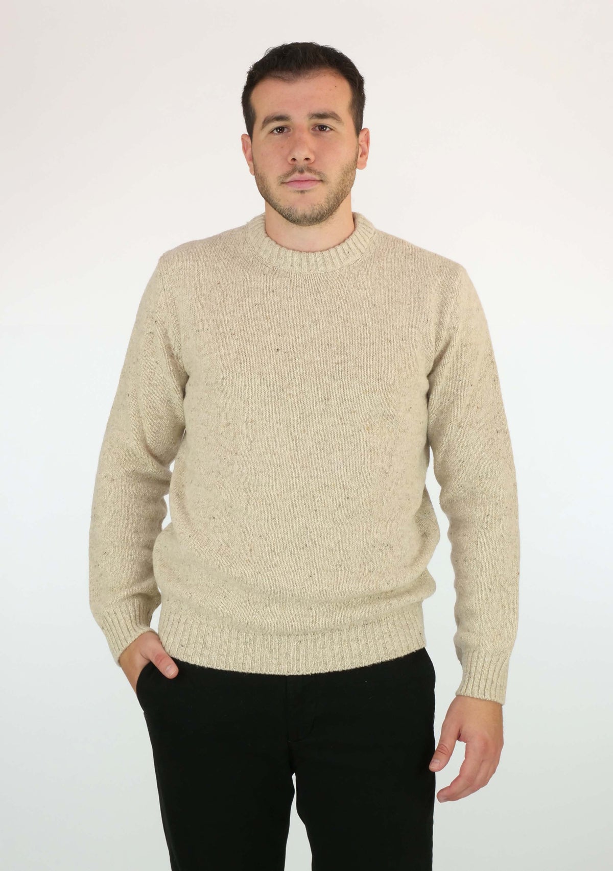 Maglioncino paricollo BELLWOOD B0001S - Beige