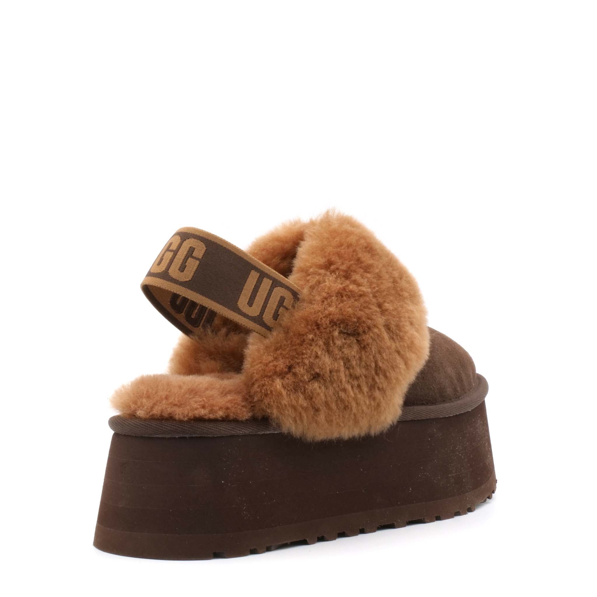 UGG FUNKETTE Slipper 1113474 Burnt Cedar