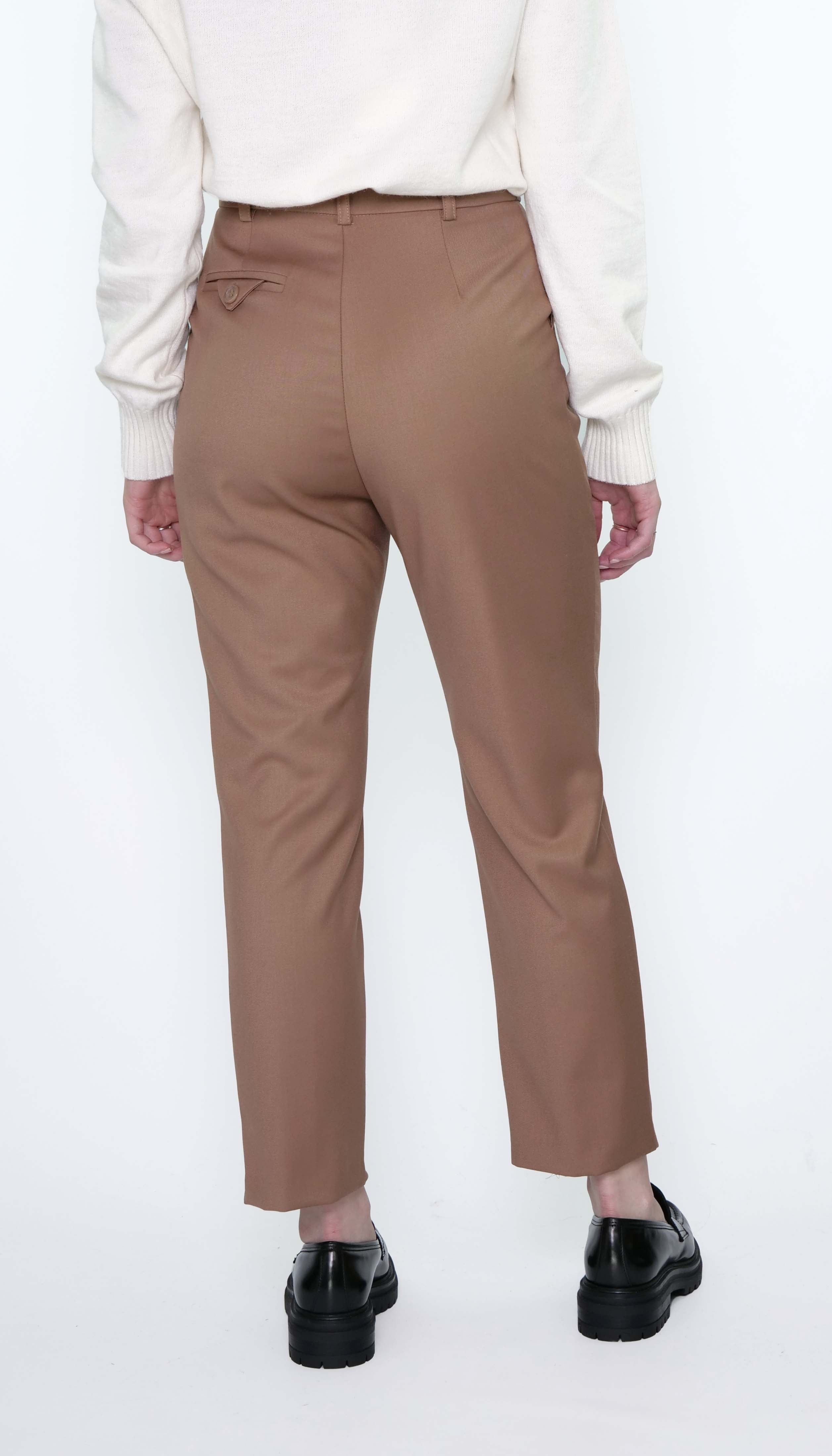 PANTALONE 7/8 BOY SO ALLURE D66027 - CAMEL - Sergio Fabbri