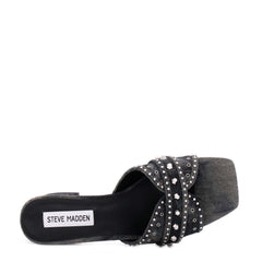 Ciabatta STEVE MADDEN GREYCIE DENIM BLACK