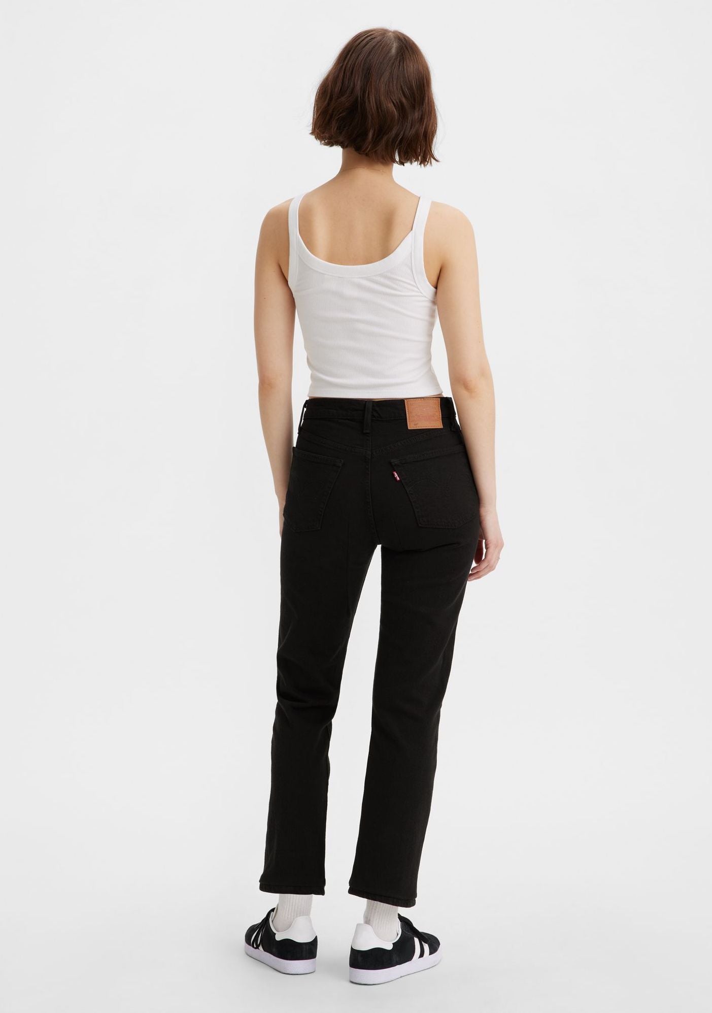 Jeans LEVI'S 501 Crop Black Sprout 36200-0085 - Sergio Fabbri