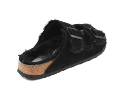 Ciabatta BIRKENSTOCK Arizona Shearling Black 752663 - Sergio Fabbri