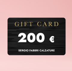Gift Card Sergio Fabbri Calzature
